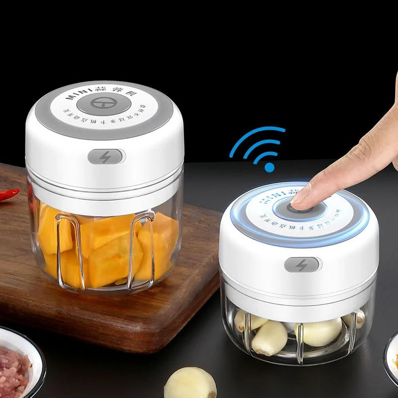 Mini USB Wireless Electric Garlic Masher